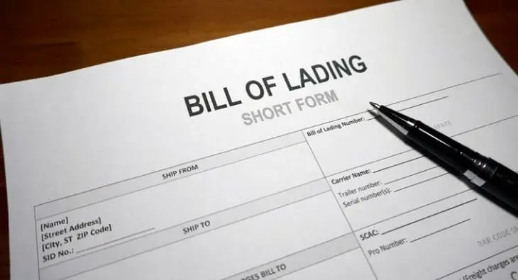 What is a Bill of Lading?