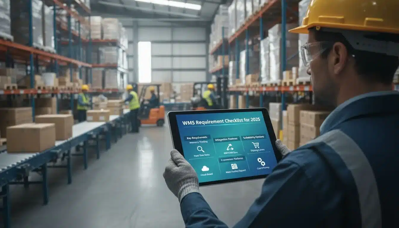 WMS Requirement Checklist 2025: Choose the Best Solution For Your Warehouse